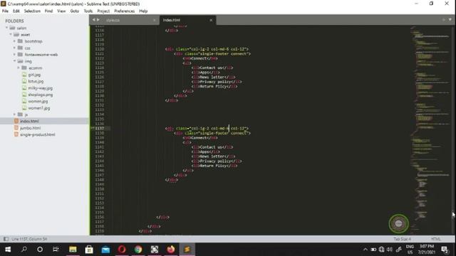 How to create bootstrap footer? смотреть онлайн