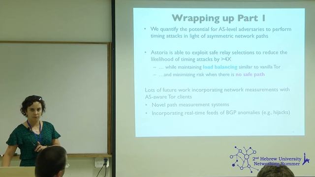 2nd HebrewU Networking Summer - Phillipa Gill, University of Massachusetts -- Amherst (II) смотреть онлайн