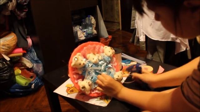 Мастер класс "Букет из игрушек" смотреть онлайн