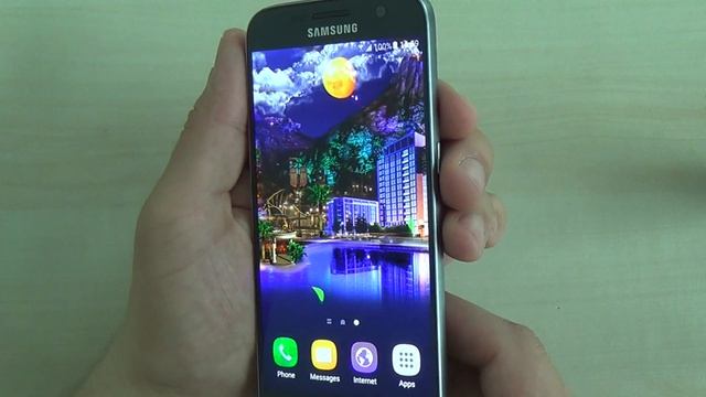 Night sea live wallpaper for Android phones and tablets смотреть онлайн