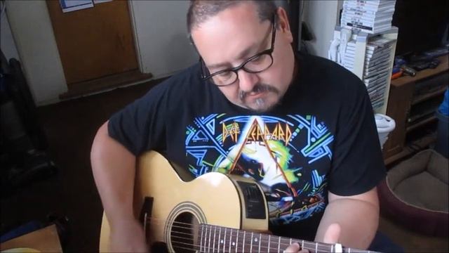 Guitar Vocal Cover Tribute B.J. BJ Thomas Raindrops Keep Falling On My Head Vocals Sing Singing смотреть онлайн