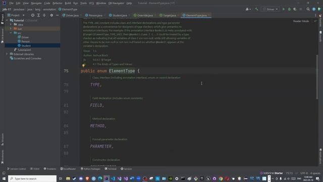 Annotations Episode 03: @Target and ElementType смотреть онлайн
