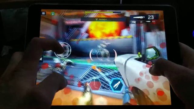 Shadowgun Legends, Арена, Ультра графика 60 fps на iPad 8 2020 смотреть онлайн