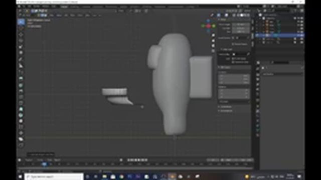 Among us with venom shape 3D with animation in blender смотреть онлайн