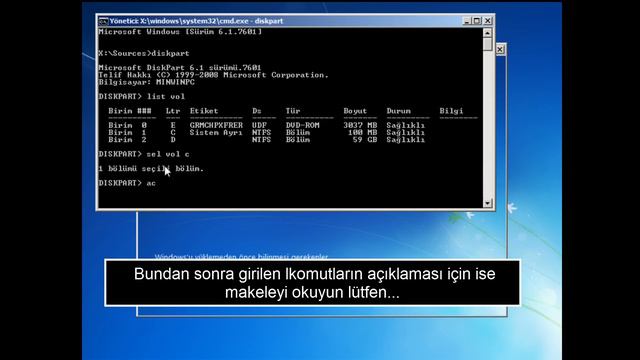 Bootmgr Eksik (Bootmgr is missing) Hatası смотреть онлайн