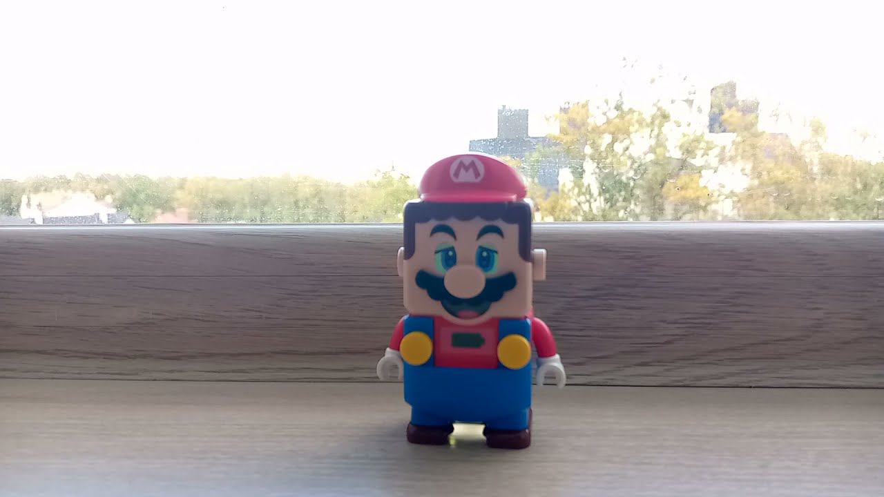 Lego Mario battery died (low) and he is power off O-o-oh no #shorts смотреть онлайн