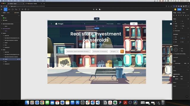 Parallax Effect Animation Using Smart Animate [Figma]