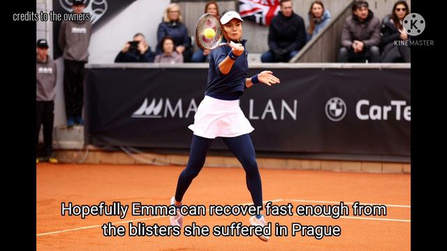 Emma Raducanu vs Storm Sanders in Round 1 of Porsche Tennis Grand Prix смотреть онлайн