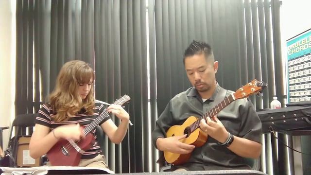 Johann Pachelbel Canon in D for 2 Ukuleles смотреть онлайн