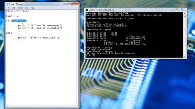 if else & if-elsif-else in perl from Damnhit.com смотреть онлайн