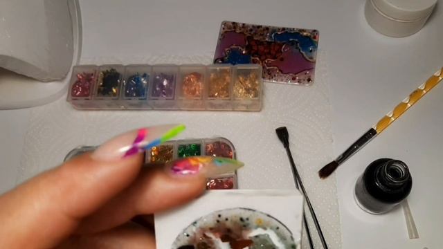 *407*Застоялись гели?Достаем!Делаю сама Гелевые палитры!Таких не купишь./I make my own gel palettes смотреть онлайн