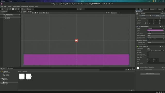 СОЗДАЕМ 2D ПЛАТФОРМЕР на Unity. Движение персонажа. Урок #1 смотреть онлайн