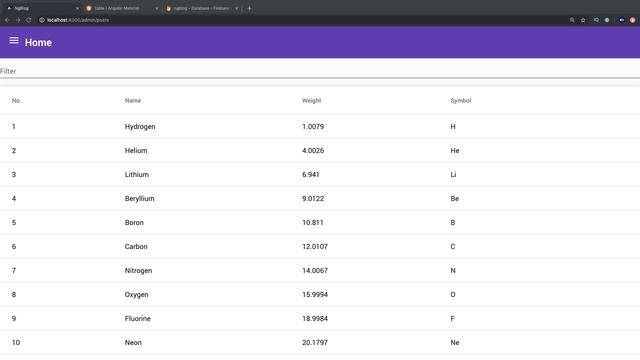 Angular Material Datatable con Angular 8 - #11 смотреть онлайн