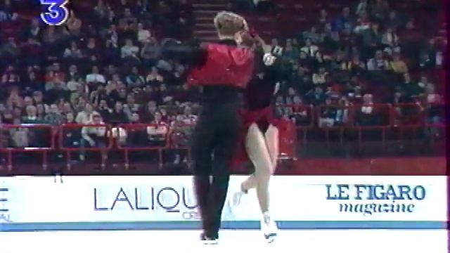 Marina Anissina & Gwendal Peizerat - 1993 Lalique Trophy FD смотреть онлайн