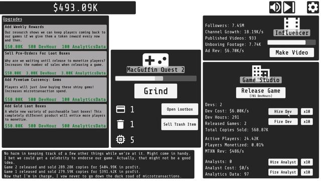 Loot Box Quest Gameplay #2 - Game Studio!!! смотреть онлайн