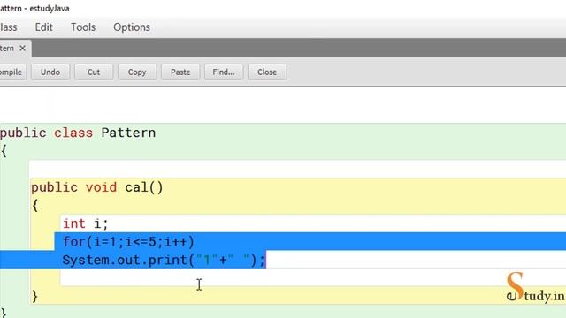 Java | Patterns | Nested For Loop | Part -1 смотреть онлайн