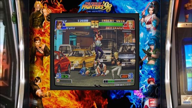 The King Of The Fighters '98 - Realistic Arcade Overlay Collection for Retroarch смотреть онлайн