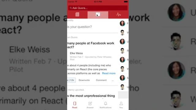 Quora UI - React Native Full Theme смотреть онлайн
