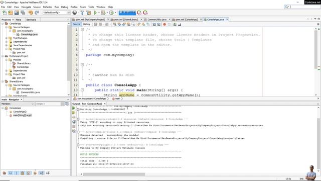 Create Multi-Module Maven Project in NetBeans IDE смотреть онлайн