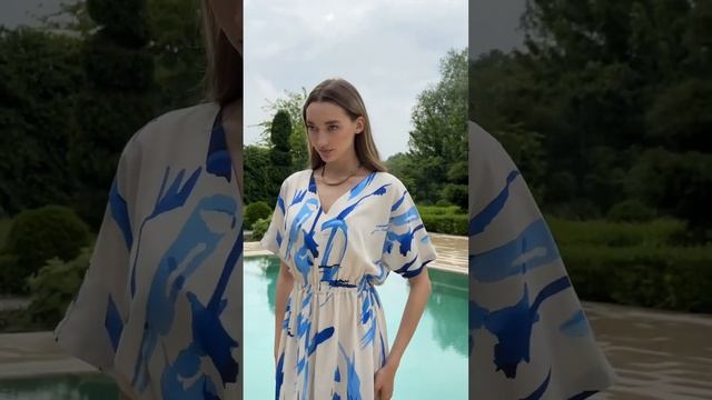 Легкое, воздушное платье платье для офиса и морских прогулок? #shortsvideo смотреть онлайн