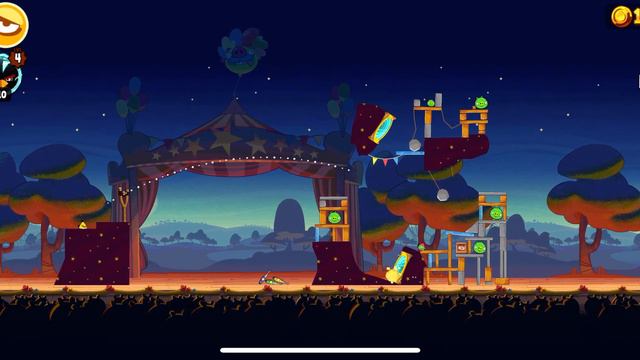 Angry Birds Seasons - Abra-Ca-BACON - 1-11 - 3-Star смотреть онлайн