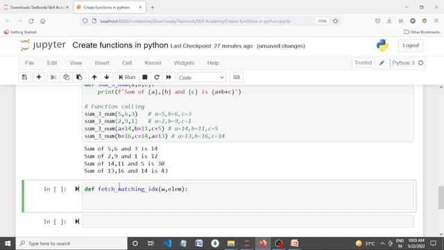 Creating Functions in Python: Complete Python Course for beginners #skillacademy #python смотреть онлайн
