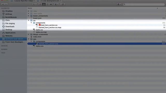 119. How to use partials to split SASS into smaller files смотреть онлайн