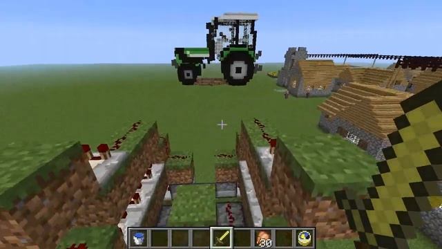 Minecraft TNT MACHINE GUN! Redstone Build! смотреть онлайн