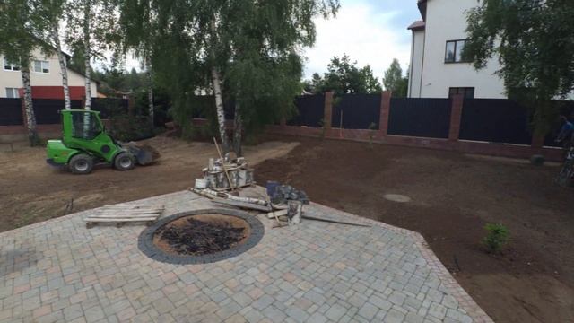 Устройство газона