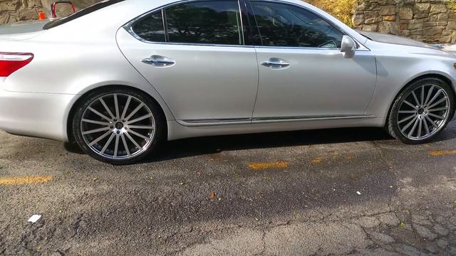 Lexus ls 460 on 22 inch rims no offset смотреть онлайн