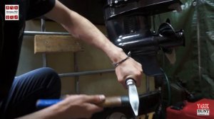 Замена масла в редукторе лодочного мотора. Tohatsu M 9.9 еСТЬ НЮАНСЫ.