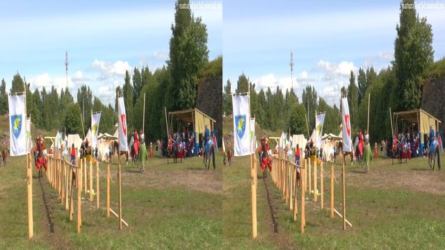 (3D) Knight tournament, Competition (Vyborg) Выборгский гром 2013 смотреть онлайн
