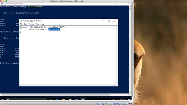 Foreach Loop - PowerShell Recipes смотреть онлайн