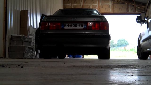 Audi 90 2.2 10v 5 cylinder sound смотреть онлайн