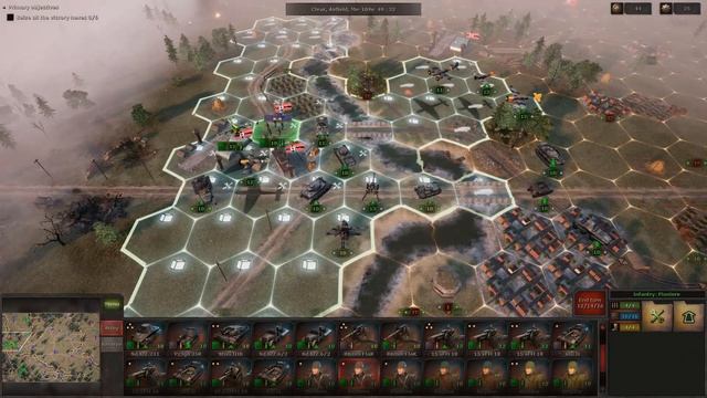Panzer Strategy | Walkthrough | Mission 8 | Barbarossa (1/3) смотреть онлайн