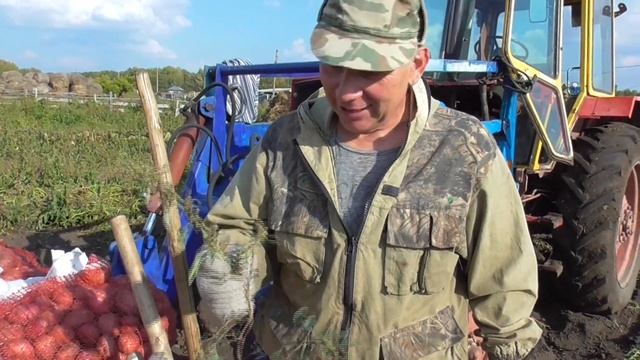 Копаем картофель лопатами смотреть онлайн