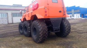 ВЕЗДЕХОД РУСАК 39951. Обновленная 6х6 на колесах 1650 мм