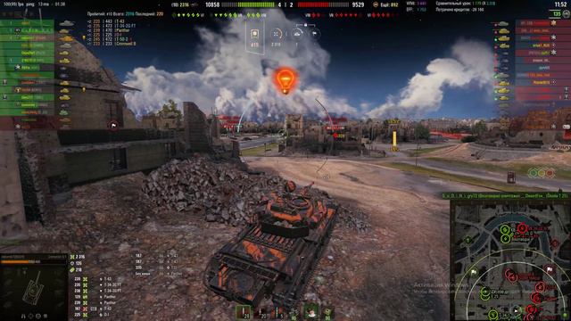 World of Tanks 2022 04 24 мастер на Centurion Mk. 5/1 RAAC смотреть онлайн