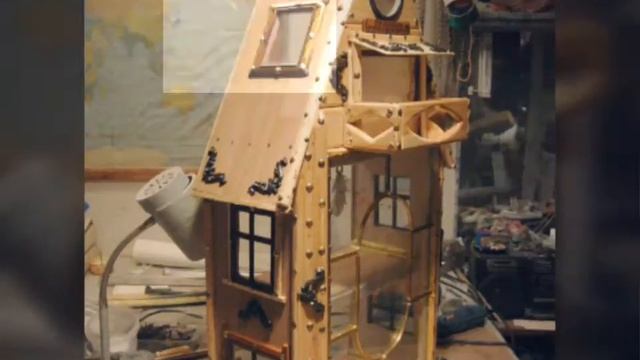 Мои работы: красивый декоративный домик своими руками. смотреть онлайн