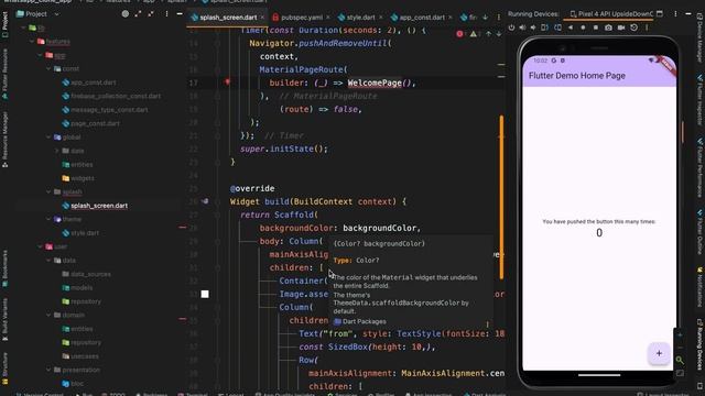 WEEK 4 | WhatsApp Clone Clean Architecture UI Design Part 1 | Flutter & Firebase Developer Bootcamp смотреть онлайн
