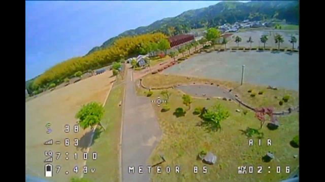 Japanese Park【Meteor85 2022Ver. ELRS】FPV drone aerial swimming смотреть онлайн