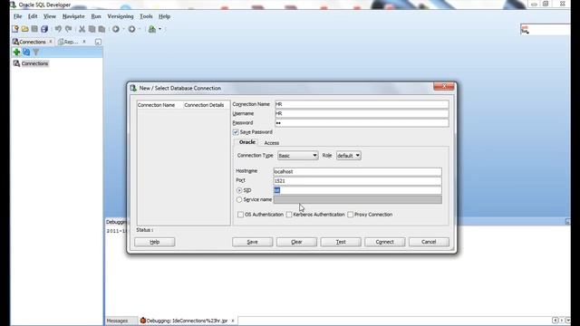 Oracle SQL developer Connection смотреть онлайн