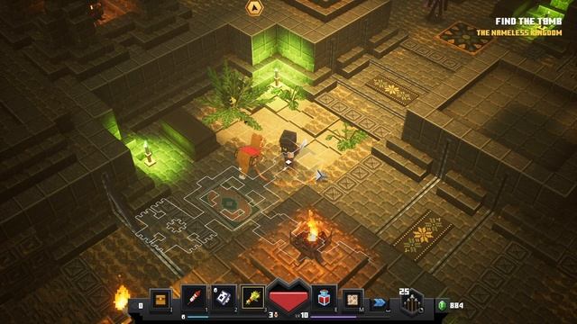 Minecraft Dungeons - When You Fight an Insane Necromancer! смотреть онлайн