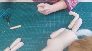 Как сшить куклу своими руками ребенку для игры. Часть1