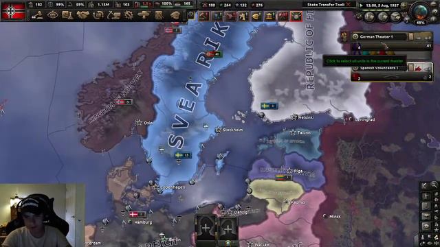 Hoi4 Noob Multiplayer Game! смотреть онлайн