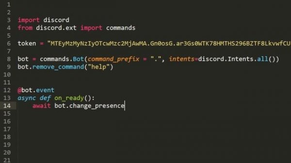 Как написать бота для дискорд | Discord.py | PyCord