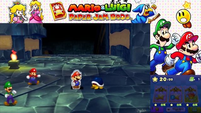 Mario & Luigi Paper Jam Walkthrough Part 24 смотреть онлайн