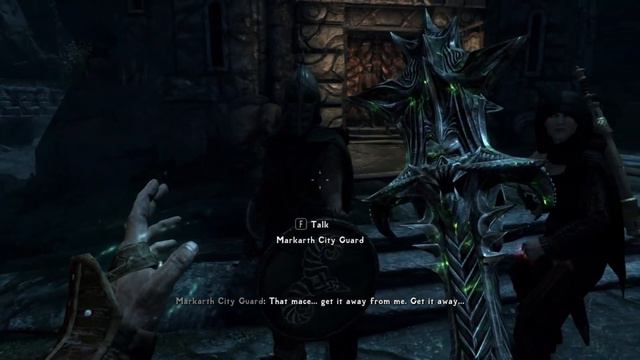 ""Guards Reaction on Mace of Molag Bal"" || Skyrim смотреть онлайн