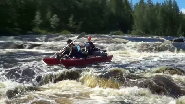 Карелия, р. Воньга, пор. Собачий, Майк и Марина смотреть онлайн