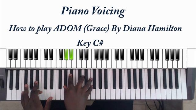 Diana Hamilton "ADOM (Grace)" Piano Tutorial смотреть онлайн